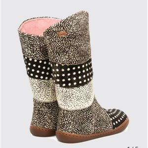 Camper Twin Animal Print Girls Boots Size 14 EUR 32